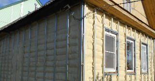 Утепление домов ППУ в Сланцах | ППуСлы – от 799 руб. за м²